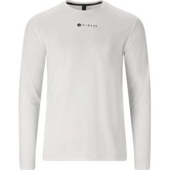 Koszulka z długim rękawem Virtus Roger. Białe bluzki z długim rękawem VIRTUS, bez wzorów, bez kołnierzyka, bez ramiączek. Za 234.50 zł.