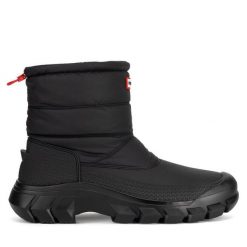 Śniegowce Hunter. Czarne śniegowce Hunter, bez zapięcia. Za 599.99 zł.