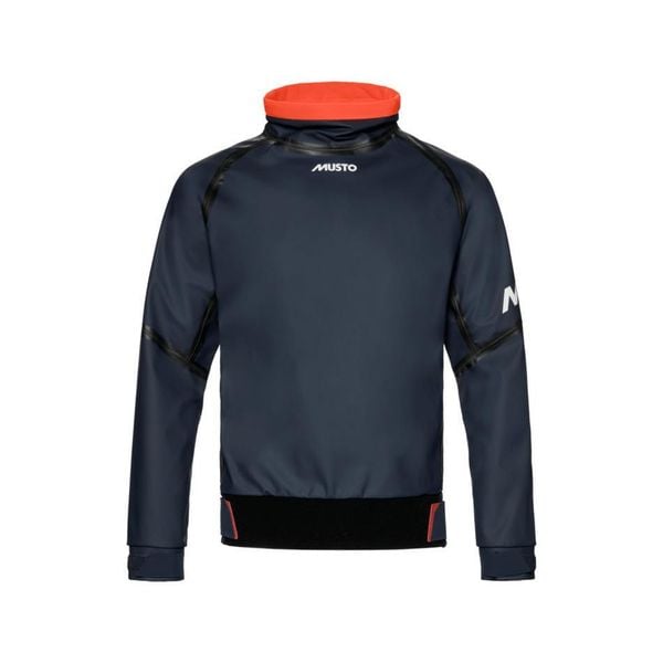 Polar z poliuretanu Musto Champ Aqua 2.0. Niebieskie bluzy z polaru Musto, bez wzorów, z polaru, bez kaptura. Za 538.00 zł.