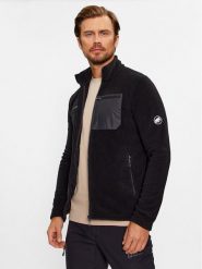 Mammut Polar Innominata ML Jacket 1014-04380-0001-113 Czarny Athletic Fit. Czarne bluzy z polaru Mammut, m, bez wzorów, z polaru, bez kaptura. Za 569.99 zł.
