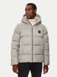 Calvin Klein Kurtka zimowa K10K113476 Szary Regular Fit. Szare kurtki CALVIN KLEIN, na zimę, m, bez wzorów, z syntetyku, bez kaptura. Za 819.99 zł.