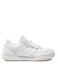 Adidas Sneakersy Team Court 2 Str IF1192 Biały. Białe buty sportowe casual Adidas, bez wzorów, ze skóry, bez zapięcia. Za 299.99 zł.