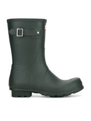 Hunter Kalosze MFS9000RMA Zielony. Zielone śniegowce Hunter, z kauczuku, bez zapięcia. Za 399.99 zł.