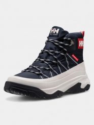 Buty Męskie Helly Hansen Keystone. Białe buty turystyczne Helly Hansen, na zimę, bez wzorów, z gumy, bez zapięcia, trekkingowe. Za 573.00 zł.