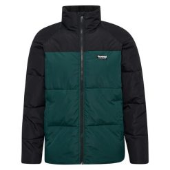 Kurtka puchowa Hummel. Zielone kurtki outdoor i hardshell Hummel, xl, bez wzorów, z puchu, bez kaptura. W wyprzedaży za 319.00 zł.