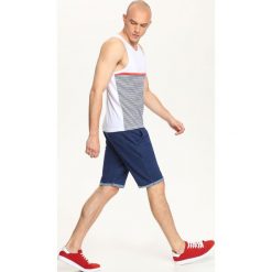 T-SHIRT BEZ RĘKAWÓW MĘSKI. Bezrękawniki marki TOP SECRET. W wyprzedaży za 24.99 zł.
