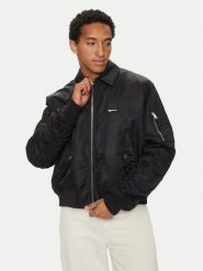 Karl Lagerfeld Jeans Kurtka bomber 245D1501 Czarny Regular Fit. Czarne kurtki Karl Lagerfeld Jeans, m, bez wzorów, z jeansu, bez kaptura. Za 649.99 zł.