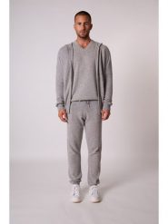 Perfect Cashmere Kaszmirowy kardigan w kolorze szarym rozmiar: XXL. Szare swetry rozpinane Perfect Cashmere, xxl, bez wzorów, z kaszmiru, bez kołnierzyka, bez ramiączek. Za 456.99 zł.