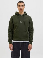 Jack & Jones Bluza "Jjesoho" w kolorze khaki rozmiar: L. Brązowe bluzy Jack & Jones, l, bez wzorów, z bawełny, z kapturem. Za 136.45 zł.