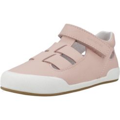 Sandały BLANDITOS OCEANOBD Rose. Czerwone sandały BLANDITOS BY CRIO'S, ze skóry, bez zapięcia. Za 239.99 zł.