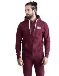 Męska bluza Leone 1947 Apparel Logo z haftem. Czarne bluzy z kapturem LEONE 1947 APPAREL, l, bez wzorów, z bawełny, z kapturem. Za 147.31 zł.