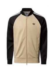 Adidas Originals kurtka treningowa - Stokha Mężczyźni Materiał dresowy beżowy|czarny, XS. Brązowe kurtki adidas Originals, m, bez wzorów, z dresówki, bez kaptura. Za 199.95 zł.