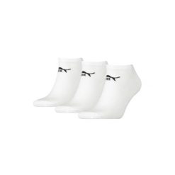 PUMA Skarpety Stopki 3-Pack 94710906. Białe skarpety Puma, bez wzorów. Za 36.99 zł.
