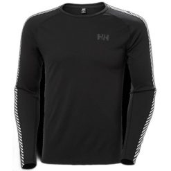 Bluza Helly Hansen lifa active stripe crew. Czarne bluzy Helly Hansen, m, bez wzorów, bez kaptura. Za 260.00 zł.