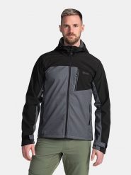 Kilpi Kurtka softshellowa "Ravio" w kolorze szaro-czarnym rozmiar: XL. Czarne kurtki outdoor i hardshell Kilpi, xl, bez wzorów, bez kaptura. Za 342.95 zł.