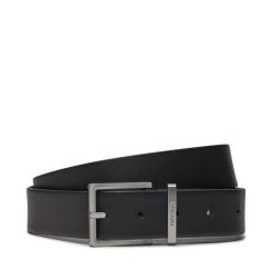 Pasek Męski Calvin Klein. Czarne paski CALVIN KLEIN, bez wzorów, casualowe. Za 209.99 zł.