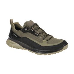 Buty trekkingowe Ecco ULT-TRN. Czarne trekkingi ecco, bez wzorów, z materiału, bez zapięcia. W wyprzedaży za 613.00 zł.