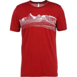Icebreaker TECH LITE PYRENEES Tshirt z nadrukiem oxblood. T-shirty marki Icebreaker. Za 299.00 zł.