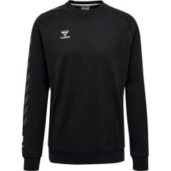 Bluza piłkarska męska Hummel Move Grid bawełniana. Czarne bluzy Hummel, m, bez wzorów, z bawełny, bez kaptura. Za 233.50 zł.