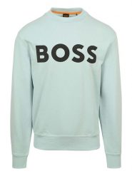 Hugo Boss Fashion Bluza w kolorze turkusowym rozmiar: S. Niebieskie bluzy Hugo Boss Fashion, s, bez wzorów, z bawełny, bez kaptura. Za 372.95 zł.