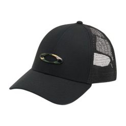 Oakley Czapka Trucker Ellipse Fos900005-02E. Czarne czapki z daszkiem Oakley, bez wzorów. Za 106.99 zł.
