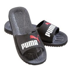 Klapki męskie Puma Purecat. Czarne klapki Puma, z materiału. Za 166.00 zł.
