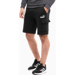 Spodenki sportowe męskie Puma ESS Cargo. Czarne krótkie spodenki sportowe Puma, m, bez wzorów. Za 119.00 zł.