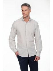 The Time of Bocha Koszula - Regular fit - w kolorze szarym rozmiar: L. Szare koszule The Time of Bocha, l, bez wzorów, bez kołnierzyka, bez ramiączek. Za 173.99 zł.