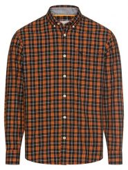 Camel Active Koszula - Regular fit - w kolorze pomarańczowo-czarnym rozmiar: XXL. Czarne koszule Camel Active, xxl, bez wzorów, z bawełny, bez kołnierzyka, bez ramiączek. Za 134.95 zł.