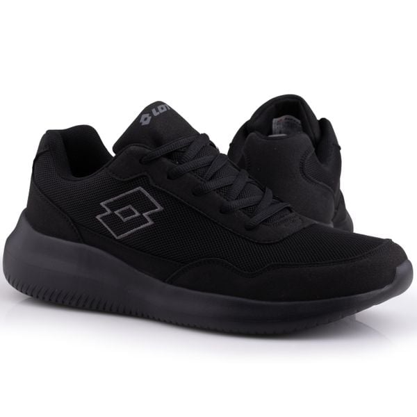 Buty męskie sportowe Lotto CONNECT OC. Czarne buty sportowe casual Lotto, bez wzorów, bez zapięcia. W wyprzedaży za 99.00 zł.
