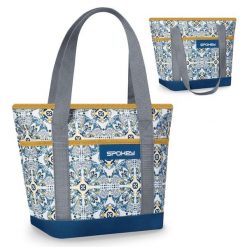 Torba turystyczna termiczna Spokey Acapulco. Torby na ramię Spokey, bez wzorów, z materiału, na ramię, bez dodatków. Za 35.99 zł.