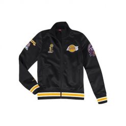 Kurtka uniwersalna męska Mitchell & Ness Champ City Track. Czarne kurtki Mitchell & Ness, m, bez wzorów, z puchu, bez kaptura. Za 676.00 zł.