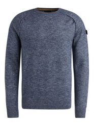 PME Legend Sweter w kolorze granatowym rozmiar: XXL. Niebieskie swetry nierozpinane PME Legend, xxl, bez wzorów, bez kołnierzyka, bez ramiączek. Za 237.17 zł.