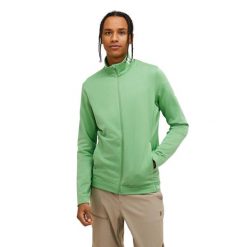 Bluza Peak Performance męska Rider Tech Zip Jacket zielona - XXL. Zielone bluzy Peak Performance, m, bez wzorów, bez kaptura. Za 669.00 zł.