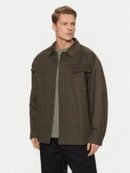 Adidas Koszula Premium Essentials Workwear JD3343 Khaki Loose Fit. Brązowe koszule Adidas, m, bez wzorów, z bawełny, bez kołnierzyka, bez ramiączek. Za 269.99 zł.