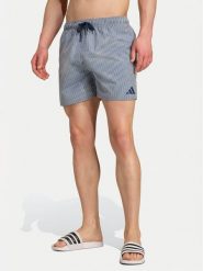 Adidas Szorty kąpielowe Seersucker Stripy JX2674 Granatowy Regular Fit. Niebieskie kąpielówki Adidas, l, bez wzorów, z syntetyku. Za 179.99 zł.