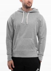 Bluza męska adidas M Interal OH. Szare bluzy z kapturem Adidas, m, bez wzorów, z bawełny, z kapturem. Za 229.99 zł.