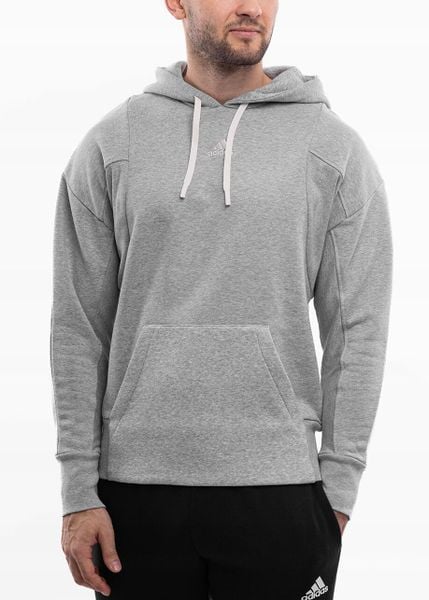 Bluza męska adidas M Interal OH. Szare bluzy z kapturem Adidas, m, bez wzorów, z bawełny, z kapturem. Za 229.99 zł.