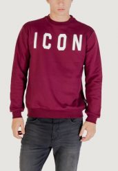 Bluza Mężczyzna ICON. Czerwone bluzy bez kaptura ICON, m, bez wzorów, z bawełny, bez kaptura. Za 226.00 zł.