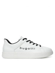 Bugatti Sneakersy 325-AVH01-5900 Biały. Białe buty sportowe casual Bugatti, bez wzorów, ze skóry, bez zapięcia. Za 249.99 zł.
