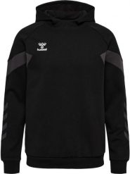 Bluza z kapturem Hummel Travel. Czarne bluzy z kapturem Hummel, s, bez wzorów, z bawełny, z kapturem. Za 185.55 zł.