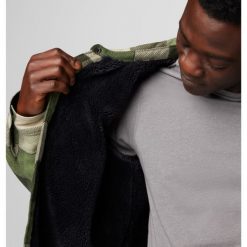 Koszula męska Columbia Windward II. Zielone koszule Columbia, m, bez wzorów, bez kołnierzyka, bez ramiączek. Za 429.99 zł.