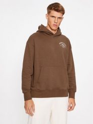 Fila Bluza FAM0503 Brązowy Oversize. Brązowe bluzy Fila, m, bez wzorów, z bawełny, bez kaptura. Za 249.99 zł.