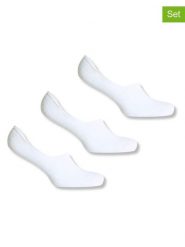 Norfolk Skarpety-stopki (3 pary) "Tokyo" w kolorze białym rozmiar: 39-42. Białe skarpety Norfolk, bez wzorów. Za 34.99 zł.