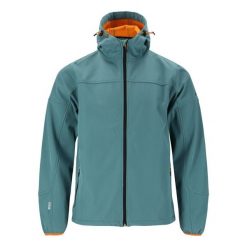 Windbreaker Whistler Duble 8000. Niebieskie kurtki softshell WHISTLER, bez wzorów, z softshellu, bez kaptura. W wyprzedaży za 228.50 zł.