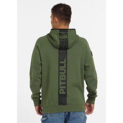 Bluza męska Pitbull z kapturem Stafford. Szare bluzy PITBULL, m, bez wzorów, z kapturem. Za 269.00 zł.