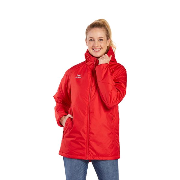 Kurtka zimowa Erima Team. Czerwone kurtki Erima, na zimę, xl, bez wzorów, bez kaptura. Za 432.99 zł.