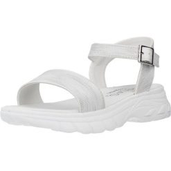 Sandały CONGUITOS LV553003 Srebrny. Szare sandały CONGUITOS, ze skóry, bez zapięcia. Za 105.99 zł.