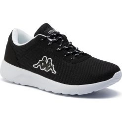 Sneakersy KAPPA - Tunes 242195 Black/White 1110. Czarne buty sportowe casual Kappa, bez wzorów, z materiału, bez zapięcia. W wyprzedaży za 109.00 zł.