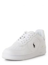 Polo Ralph Lauren Tenisówki z dodatkiem skóry Mężczyźni skóra biały, 43. Białe trampki Polo Ralph Lauren, m, bez wzorów, bez zapięcia. Za 699.95 zł.